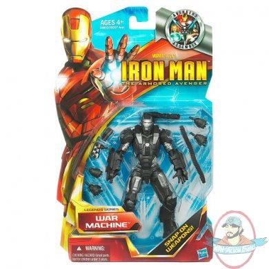 Iron Man War Machine 6-inch Marvel Legends Figures Wave 2 Hasbro Iron Man War Machine 6-inch Marvel Legends Figures Wave 2 Hasbro