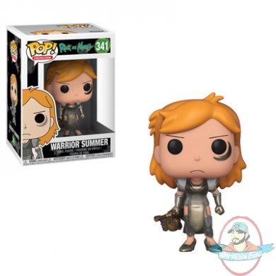 Pop Animation! Rick & Morty Series 4 Warrior Summer #341 Funko