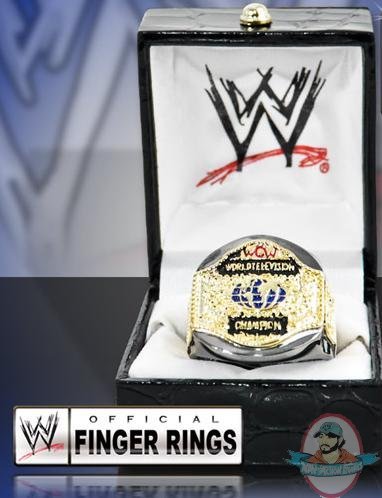 WCW Television Championship Replica Finger Ring
