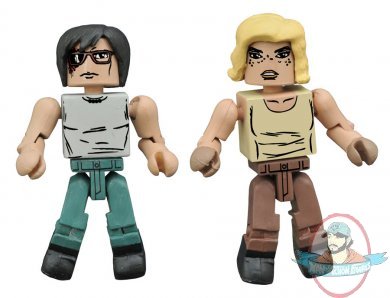 The Walking Dead New Beginning Carl & Sophia Minimates 2 Pack The Walking Dead New Beginning Carl & Sophia Minimates 2 Pack