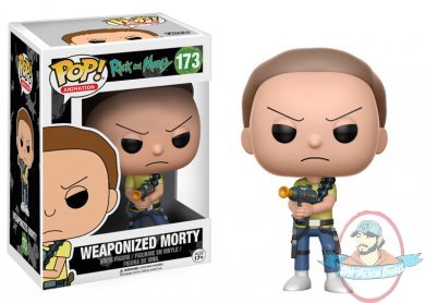 Pop Animation! Rick and Morty: Weaponized Morty #173 Funko