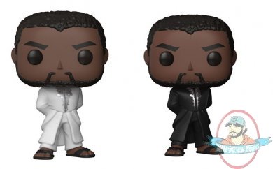 Pop! Movies Black Panther: Black Panther Robe Set of 2 Figures Funko