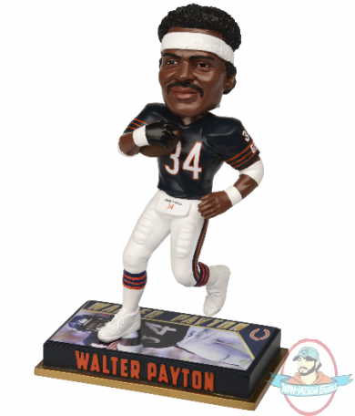 NFL Retired Players 8 inch Chicago Bears Walter Payton #34 BobbleHead