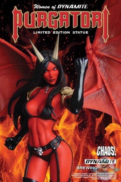 Women of Dynamite Purgatori Statue by Brewing Factory