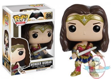 Pop! Heroes Batman v Superman Wonder Woman Vinyl Figure #86 by Funko