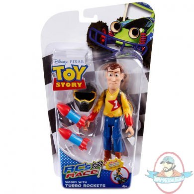 Disney Toy Story Woody RC Racing Figure by Mattel Disney Toy Story Woody RC Racing Figure by Mattel