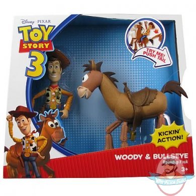 Toy Story 3 Woody and Bullseye Action Figure Roundup Pack by Mattel Toy Story 3 Woody and Bullseye Action Figure Roundup Pack by Mattel