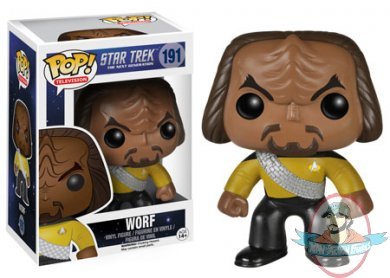 Pop! Television Star Trek The Next Generation Worf #191 Figure Funko