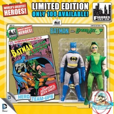 DC Superhero Two-Packs Series 2: Batman & Green Arrow Limited 100 pcs DC Superhero Two-Packs Series 2: Batman & Green Arrow Limited 100 pcs