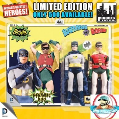 DC Batman Classic TV Series 2 Packs Series 1 Batman & Robin Lm 100 pcs