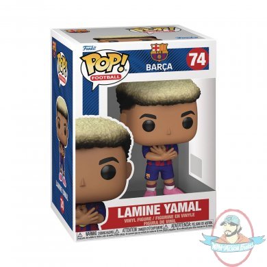 Pop! Football Barcelona Lamine Yamal #74 Vinyl Figure Funko