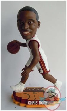 Chris Bosh Miami Heat NBA Court Base Bobble Head Forever Collectibles