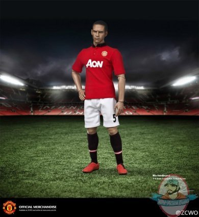 1/6 Scale Manchester United "Rio Ferdinand" Figure by ZC World