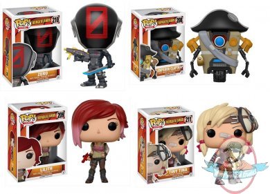 Pop! Games: Borderlands Series 2 Set of 4 Vinyl Figure Funko