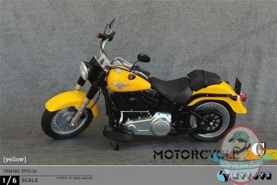 ZYTOYS 1:6 Action Accessories Motorcycle inYellow ZY-15-26C